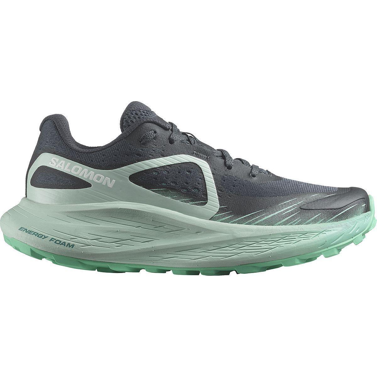 Salomon Glide Max Tr (Ebony/Blue Haze/Cockatoo) Women's Shoes Product Image