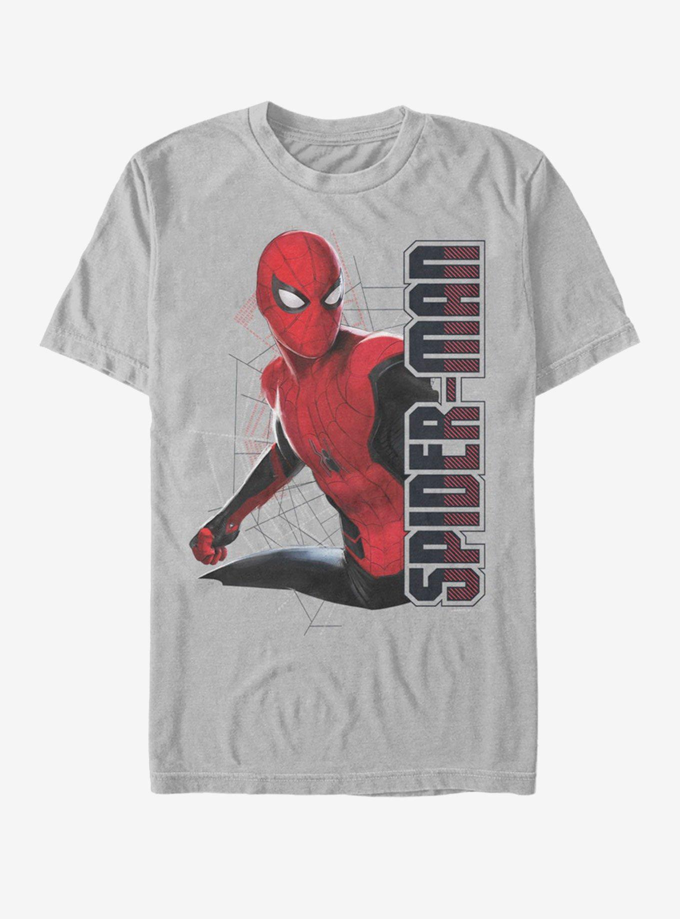 Marvel Spider-Man Far From Home Spider Webs T-Shirt Product Image