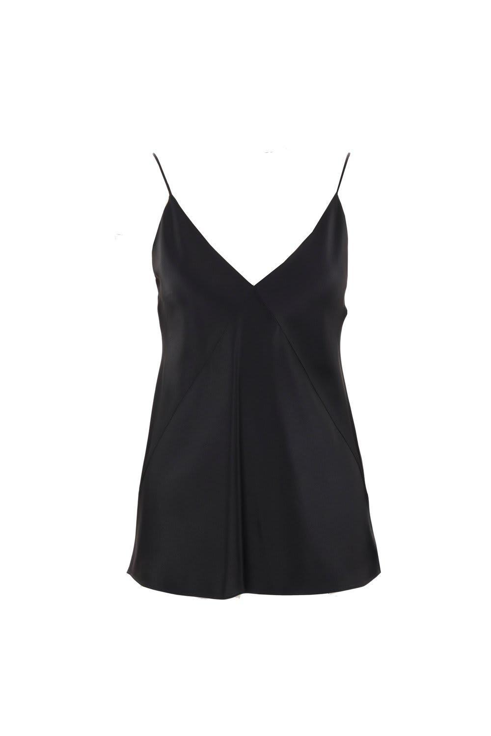 MAX MARA Metello Vneck Sleeveless Top In Black Product Image