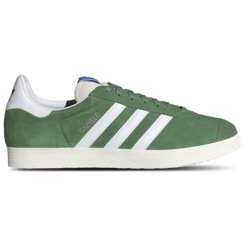 adidas Originals Mens adidas Originals Gazelle - Mens Training Shoes White/Preloved Green/White Product Image