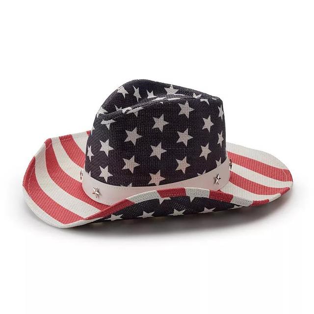 Womens Collection XIIX American Flag Cowboy Hat Product Image