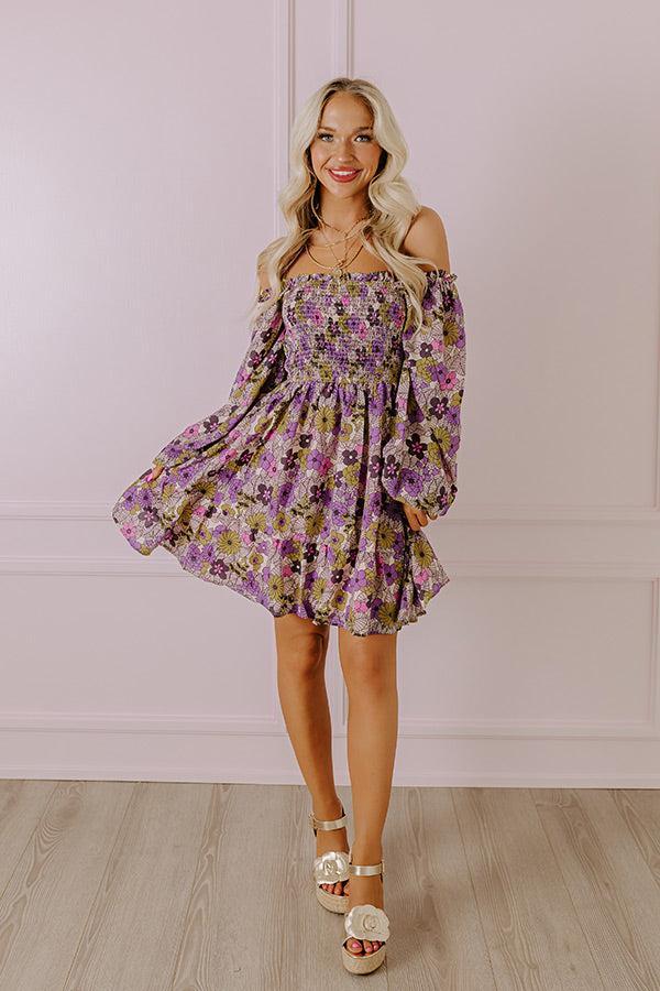 More To Say Smocked Dress Product Image