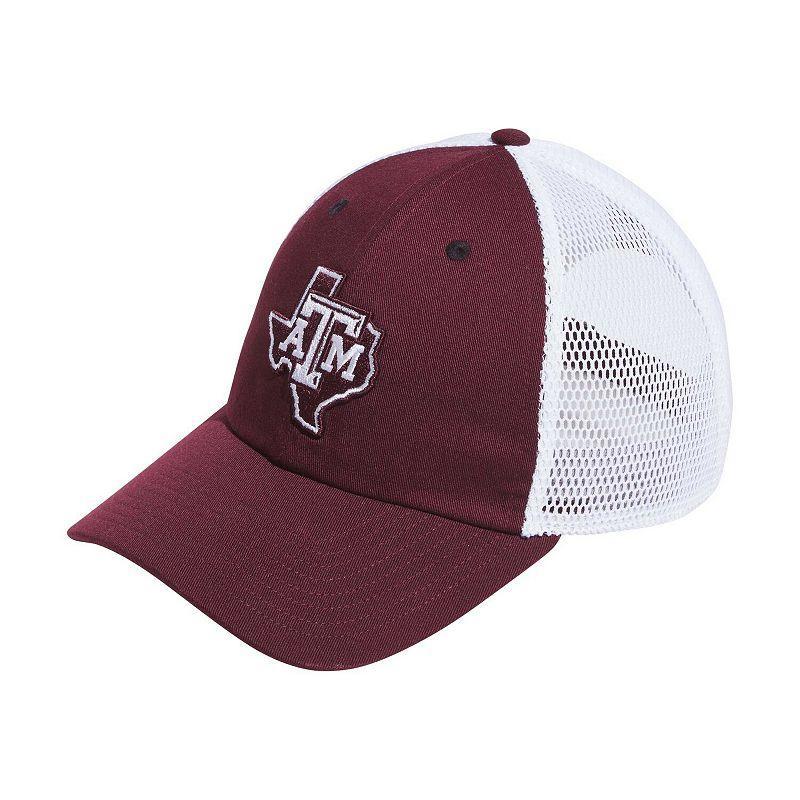 Mens adidas Maroon Texas A&M Aggies Mascot Slouch Trucker Adjustable Hat Product Image