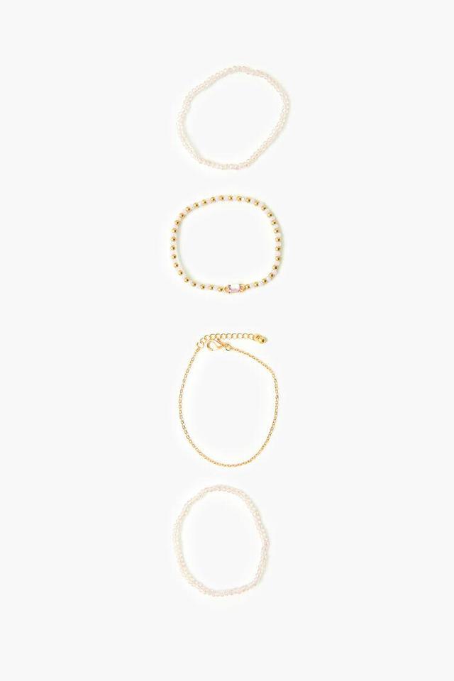 Beaded Stretch Bracelet Set | Forever 21 Product Image