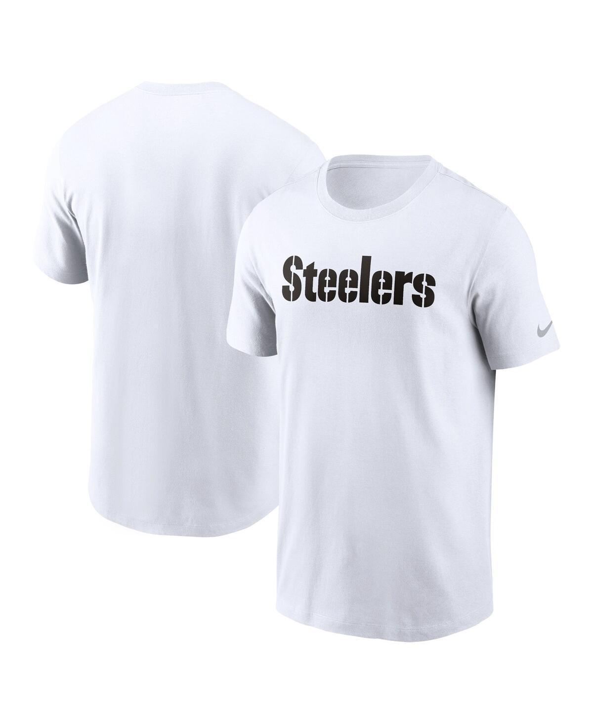 Mens Nike Pittsburgh Steelers Primetime Wordmark Essential T-Shirt Product Image