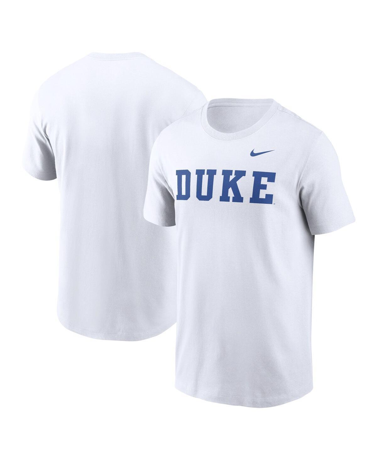 Mens Nike Duke Blue Devils Primetime Evergreen Wordmark T-Shirt Product Image