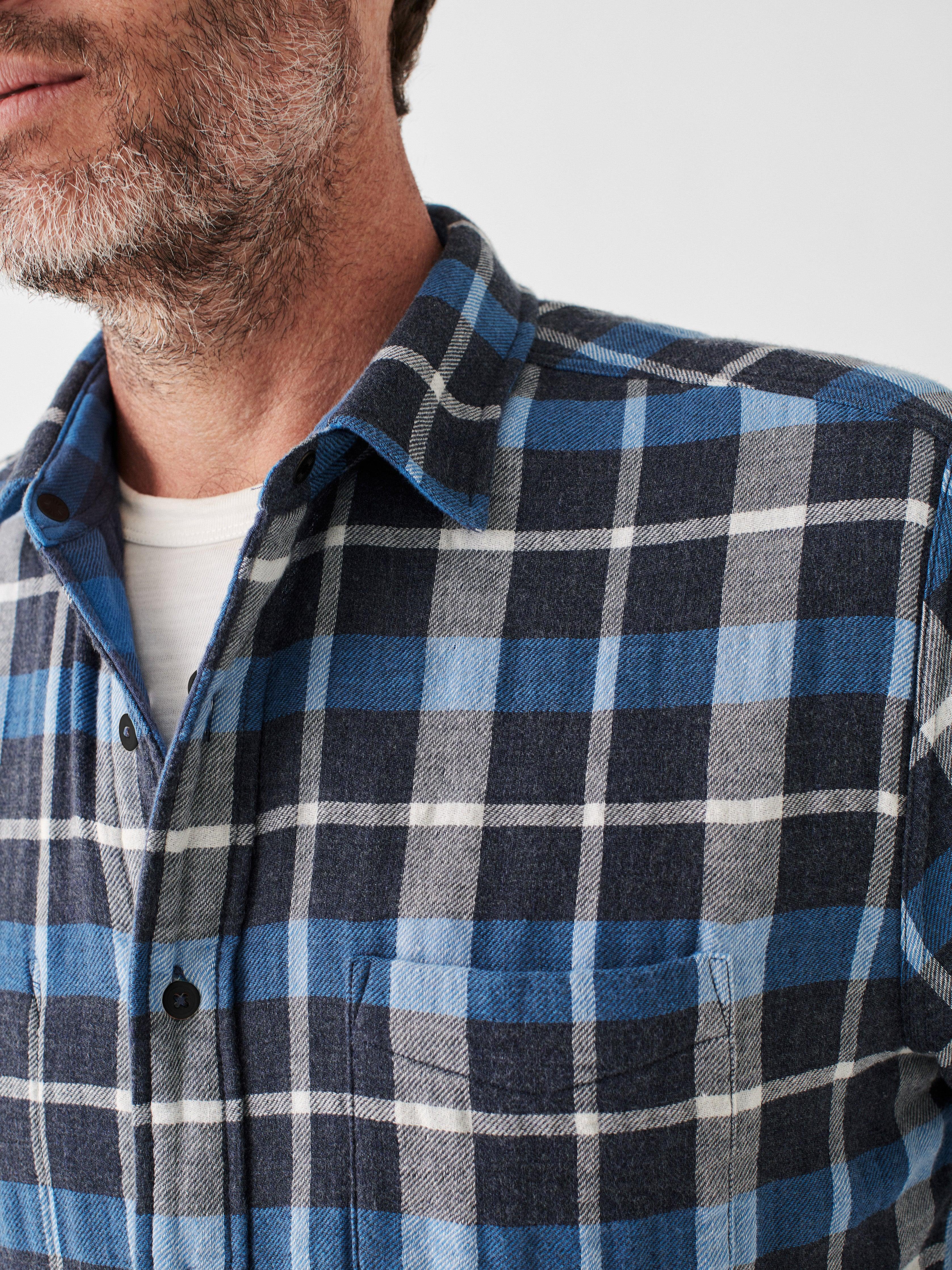 The Reversible Shirt - Cobalt Nights Buffalo Male Product Image