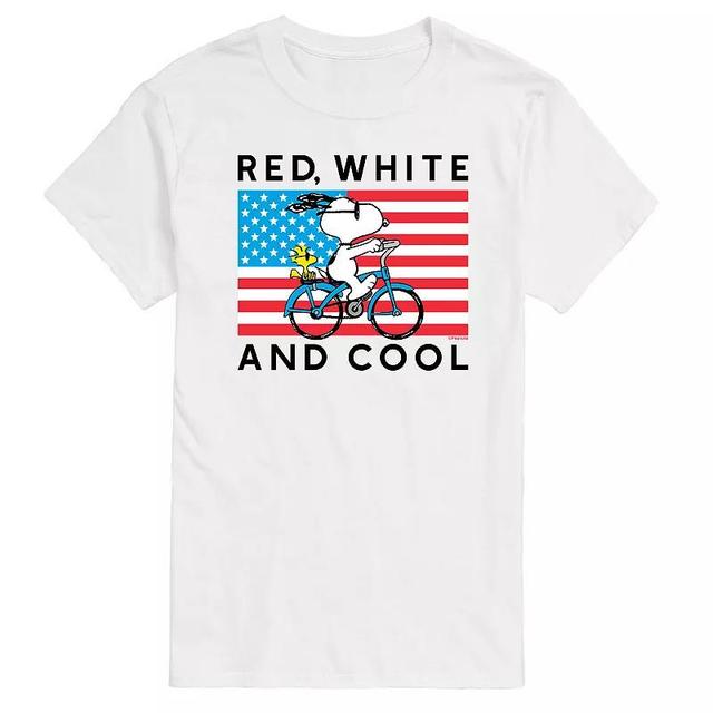 Mens Peanuts Red And Cool Tee Product Image