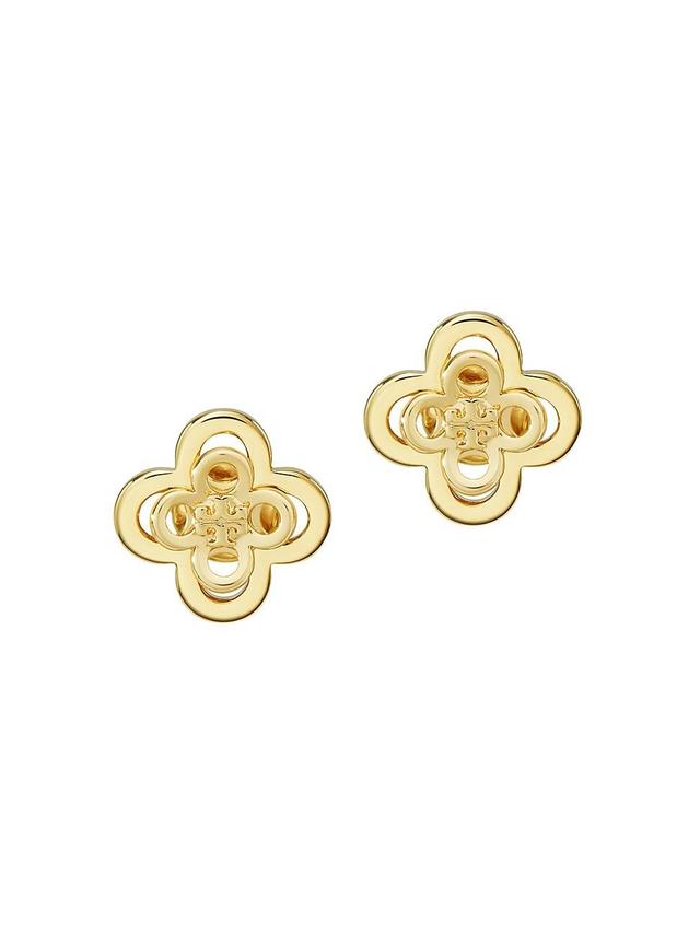 Tory Burch Kira Clover Stud Earrings Product Image