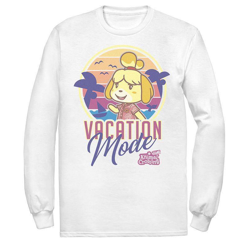 Mens Animal Crossing New Horizons Isabelle Vacation Mode Tee Product Image