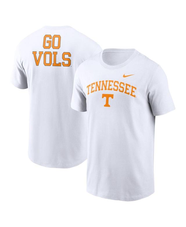 Nike Mens White Tennessee Volunteers Blitz 2-Hit T-Shirt Product Image