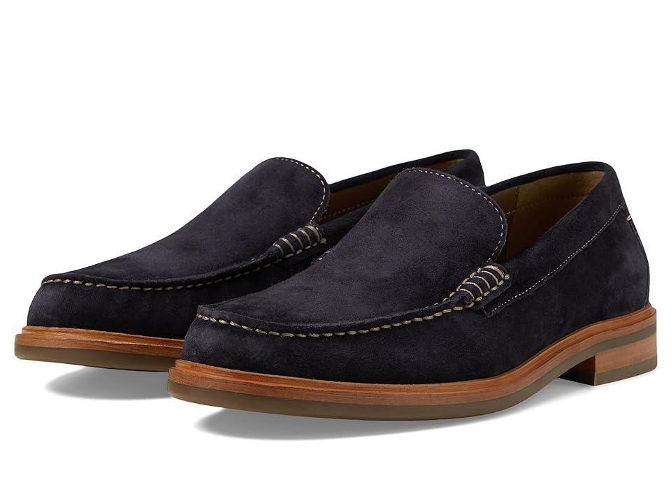 Johnston  Murphy Mens Lyles Suede Venetian Loafers Product Image