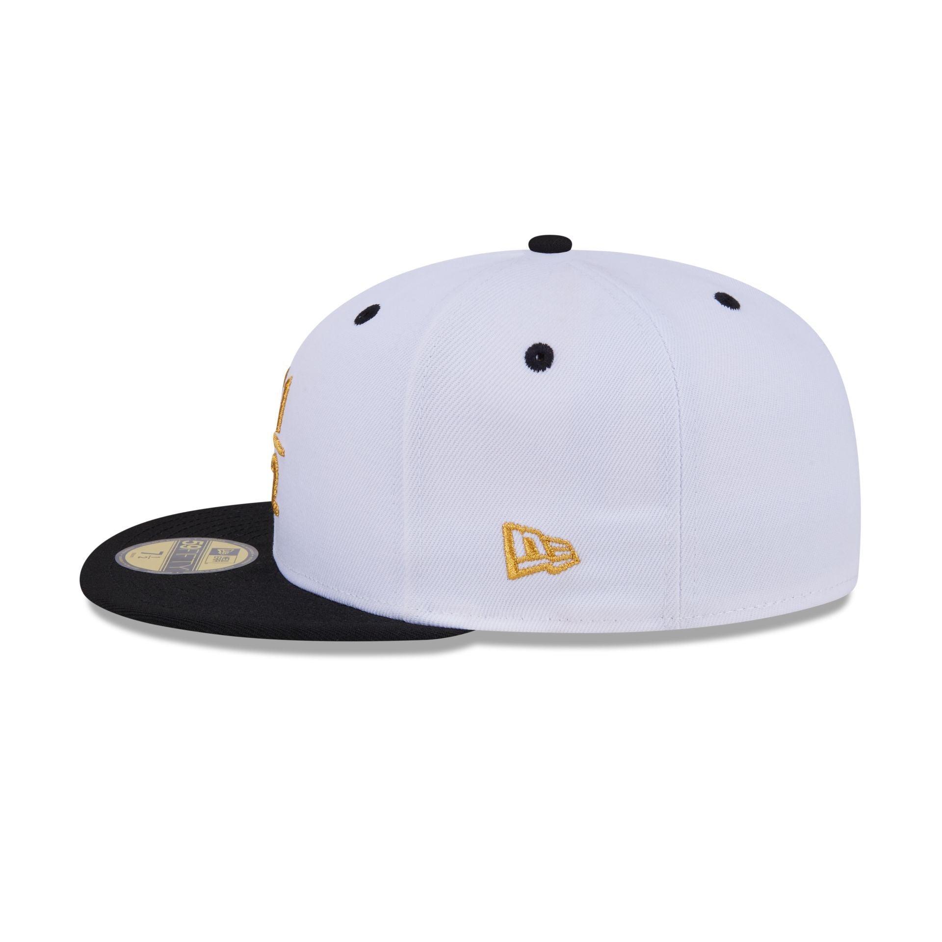 New Era Cap Signature Size 7 1/2 White 59FIFTY Fitted Male Product Image