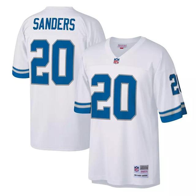 Mens Mitchell & Ness Barry Sanders Detroit Lions Legacy Replica Jersey Product Image