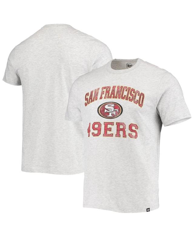 Mens 47 Heathered Gray San Francisco 49ers Union Arch Franklin T-Shirt Product Image