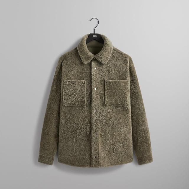 Kith Shearling Apollo Shirt - Palomino Male Product Image