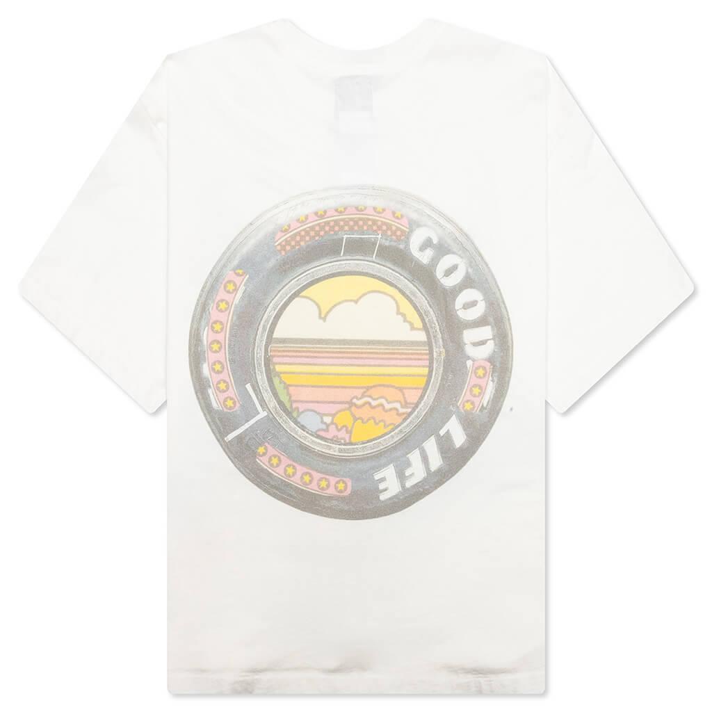 Feature x CRTFD Wellness Racing T-Shirt - White Male Product Image