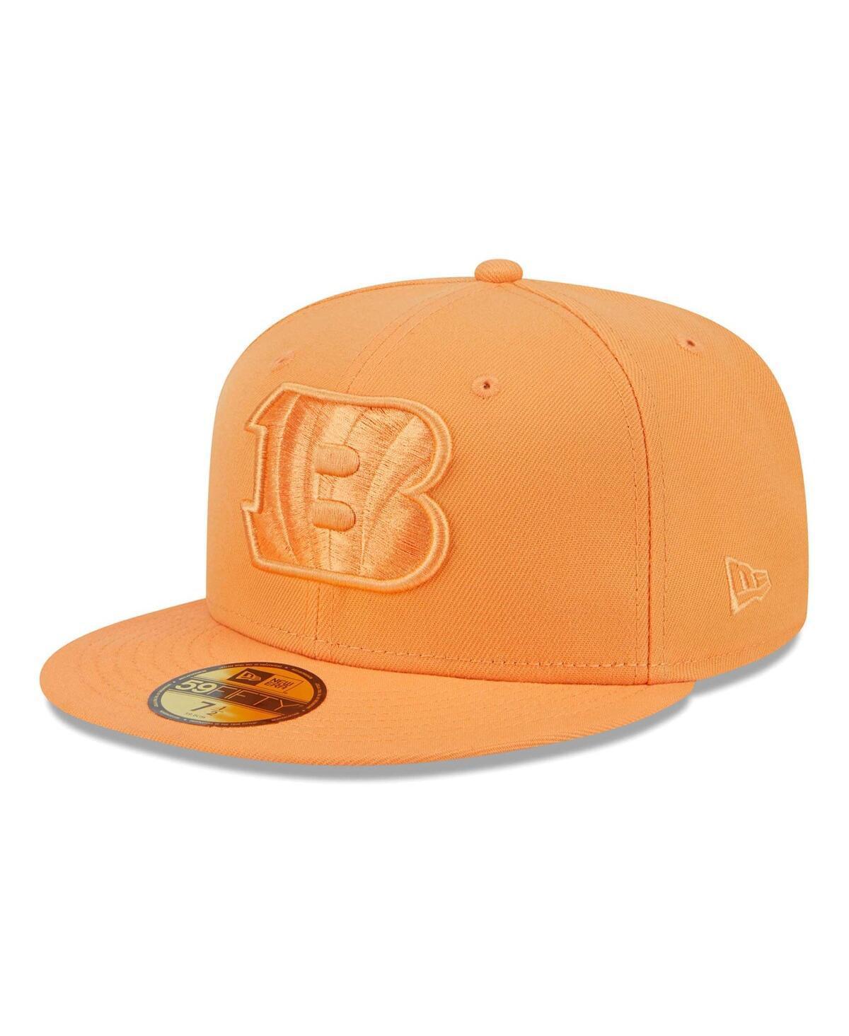 New Era Mens Orange Cincinnati Bengals Color Pack 59Fifty Fitted Hat Product Image