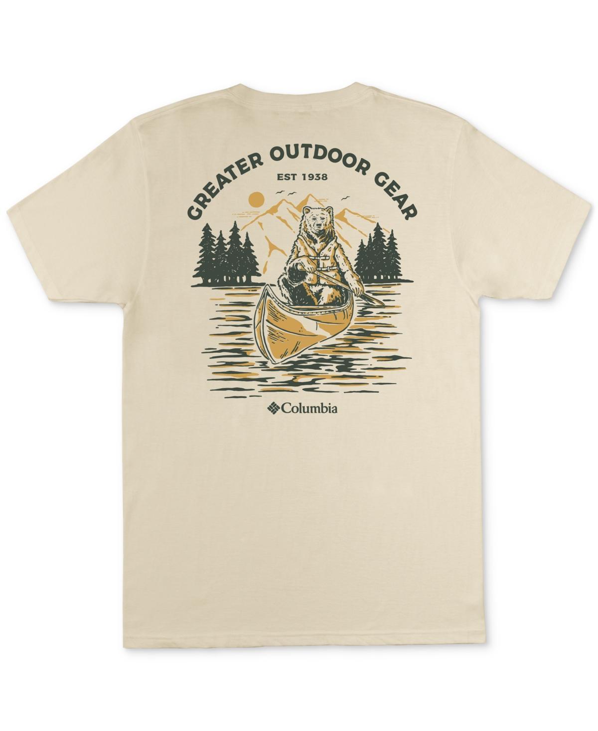 Columbia Mens Delmar Canoe Bear Graphic T-Shirt Product Image