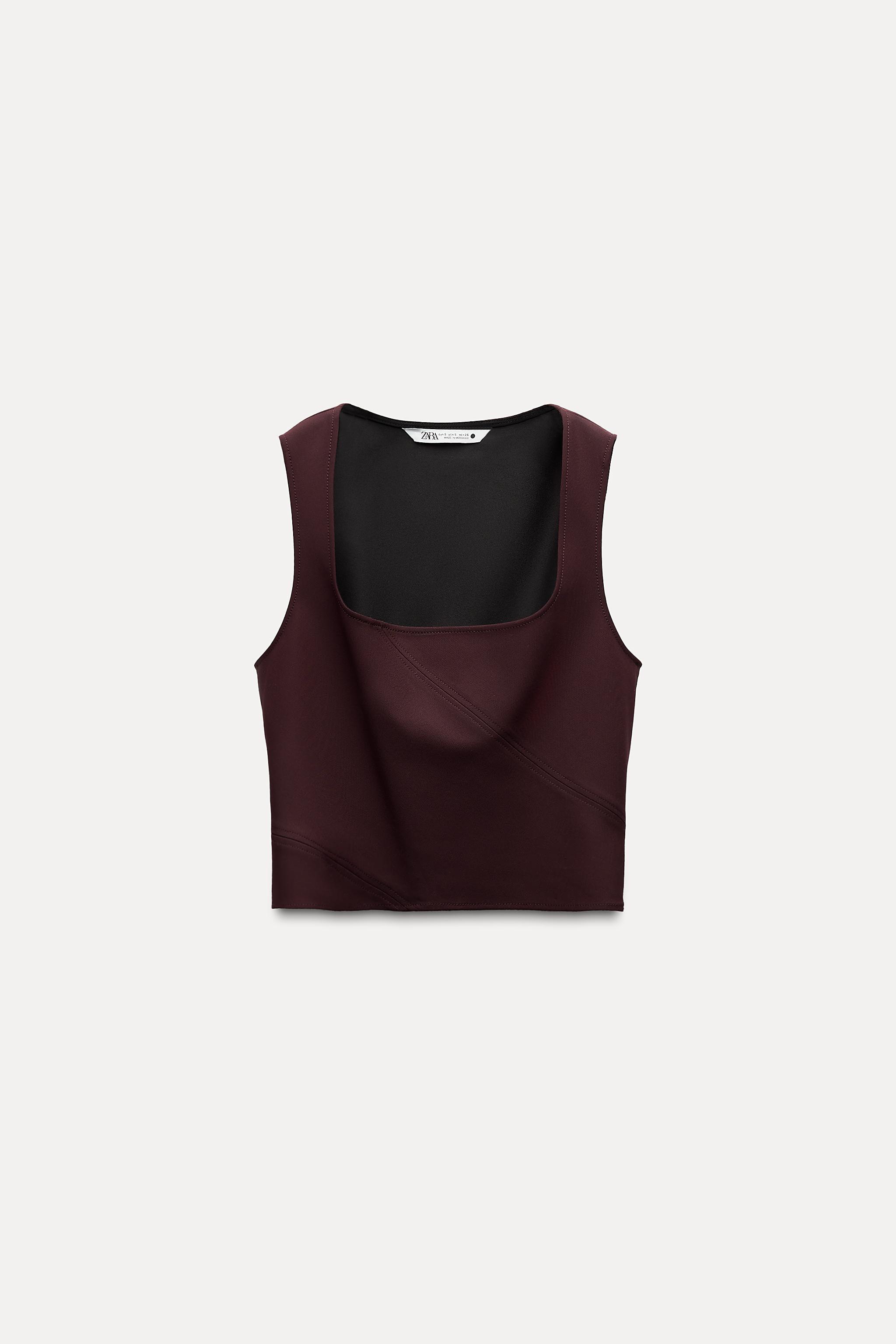 SLEEVELESS TOP ZW COLLECTION Product Image