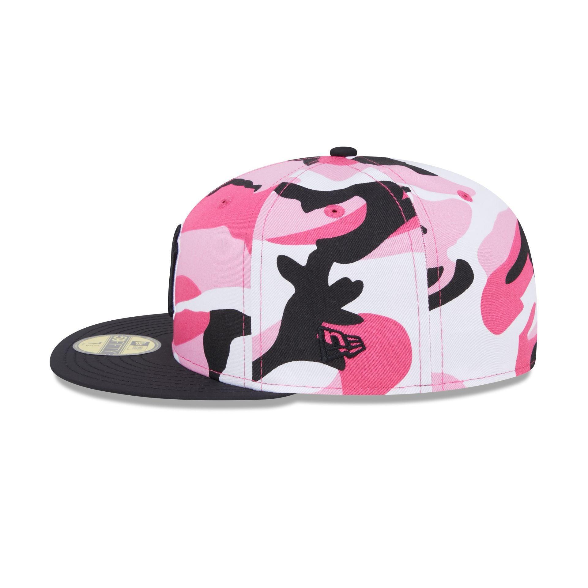 Just Caps Color Camo New York Yankees 59FIFTY Fitted Hat Male Product Image