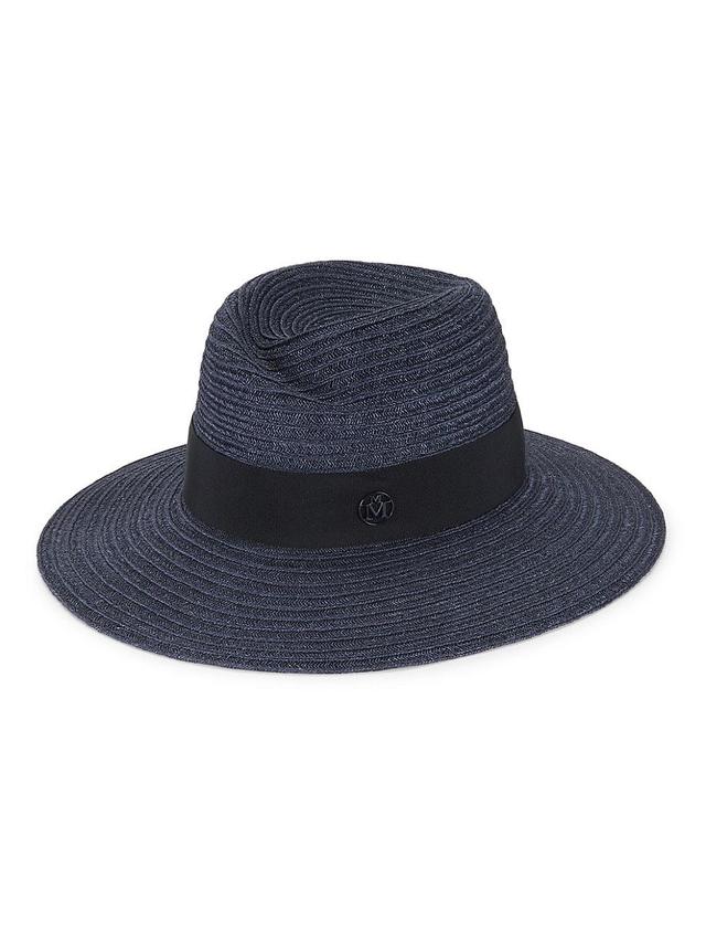 Womens Virginie Straw Fedora Hat Product Image