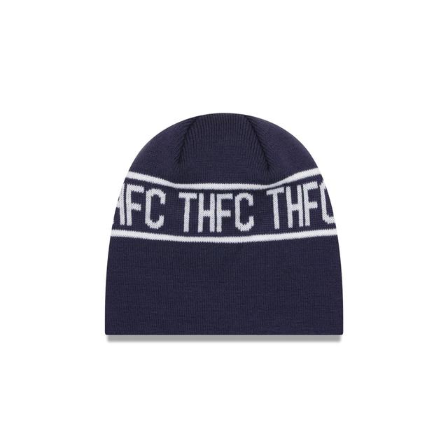 Tottenham Hotspur Navy Skull Knit Hat Male Product Image