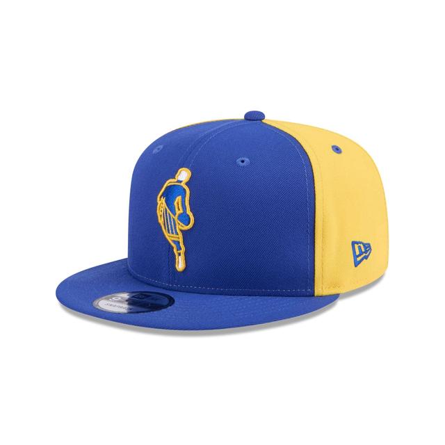 Golden State Warriors Front Logoman 9FIFTY Snapback Hat Male Product Image