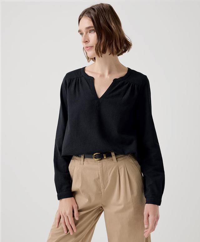 Womens Cafe Crepe Poet Blouse S Product Image