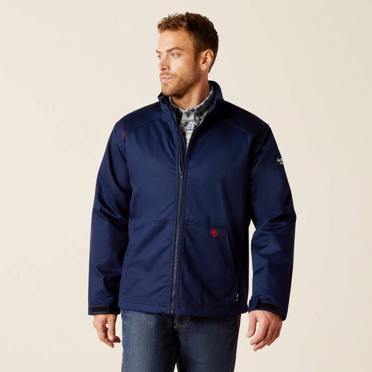 Ariat® Men's Navy FR Basic Insulated Jacket Product Image