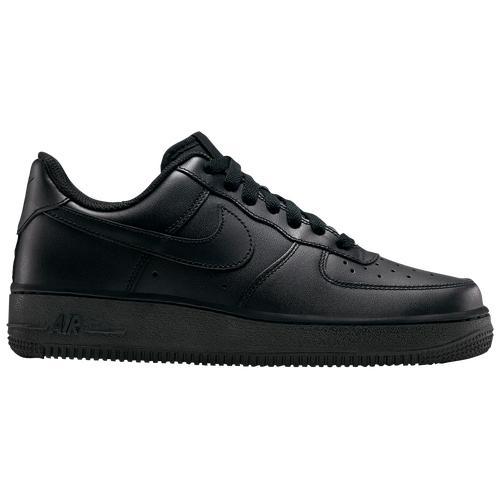 Nike Womens Nike Air Force 1 07 LE Low - Womens Shoes Black/Black Product Image