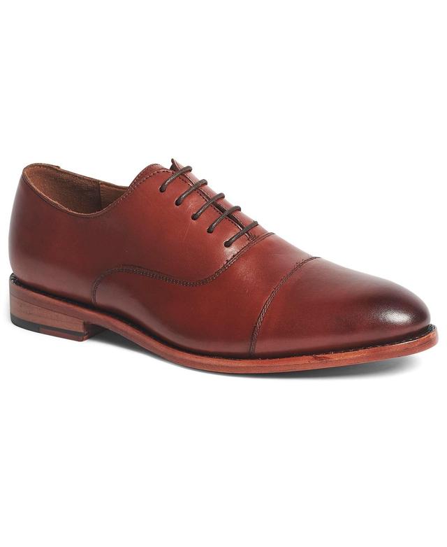 MensClinton Cap-Toe OxfordLeather Dress Shoes Product Image