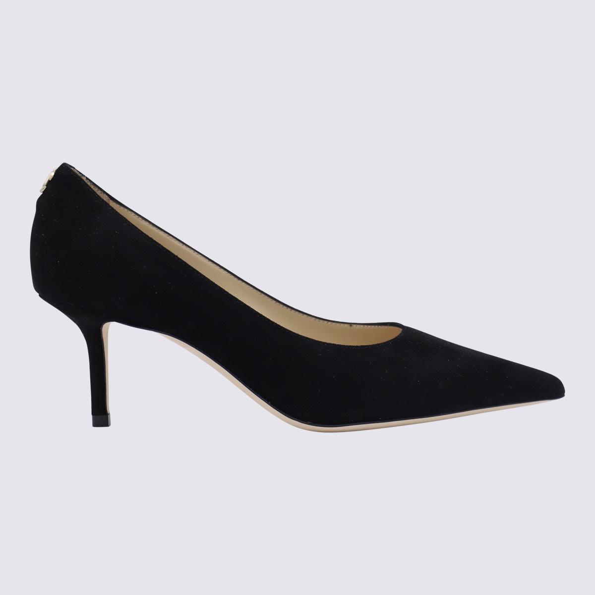 Womens Black Love 65 Suede Courts 3 Product Image