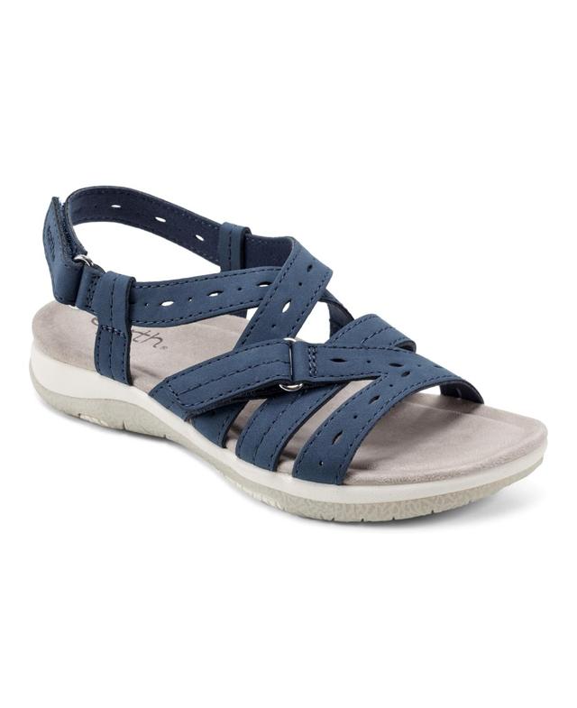 Earth Womens Samsin Strappy Round Toe Casual Sandals Product Image