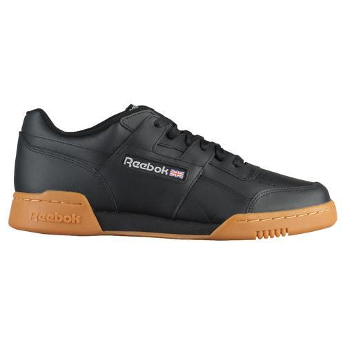 Reebok Mens Workout Plus - Shoes White/Red Product Image