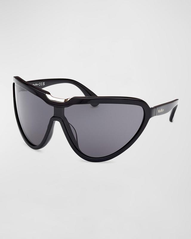 Womens Emil 115MM Shield Sunglasses Product Image