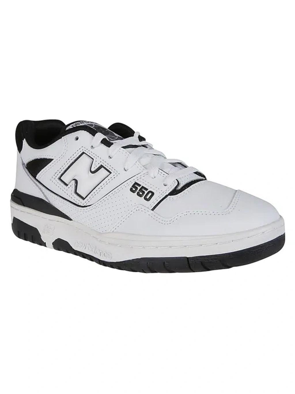 NEW BALANCE 550 Man Sneakers White Size 12 Soft Leather Product Image