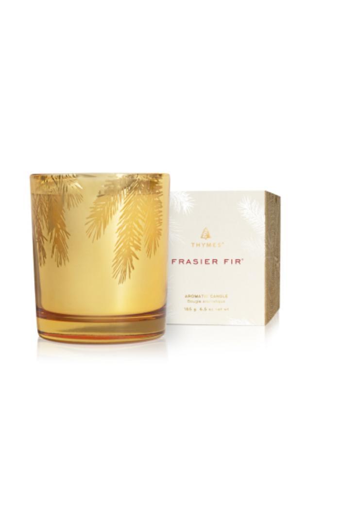 Frasier Fir Gilded Gold Poured Candle 6.5OZ Product Image