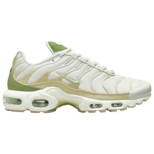 Nike Womens Air Max Plus - Running Shoes Light Bone/Honeydew Product Image