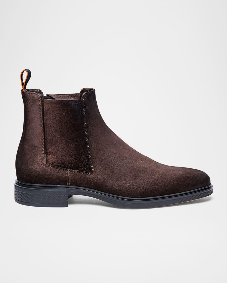 Men's Easy Suede Chelsea Boots Product Image