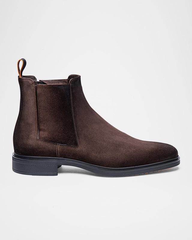 Mens Easy Suede Chelsea Boots Product Image