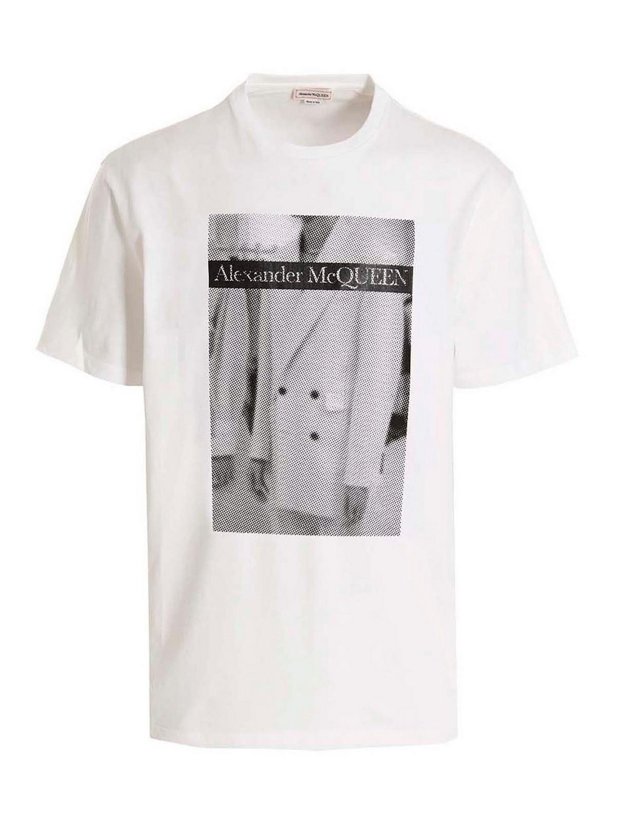 Printed T-shirt In White Product Image