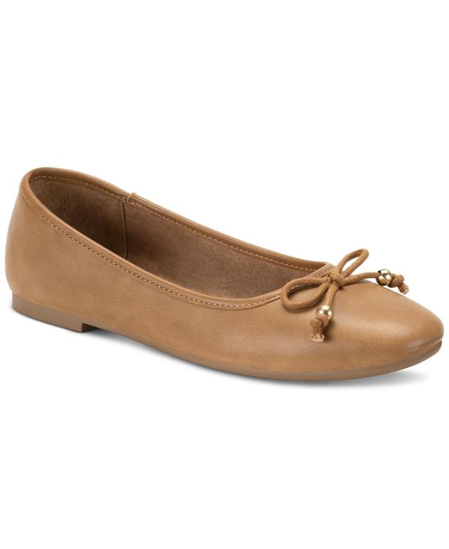 Style & Co Womens Monaee Bow Slip-On Ballet Flats, Created for Macys Product Image