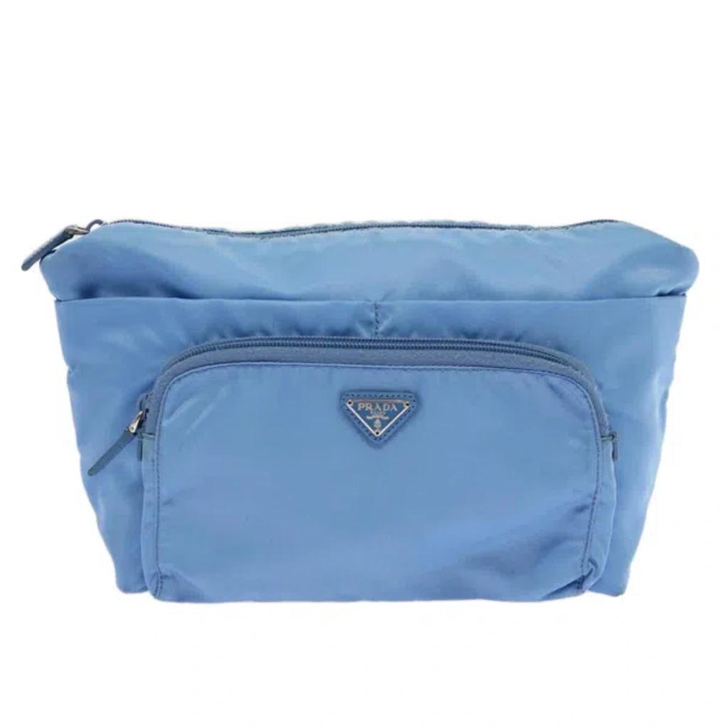 Tessuto Synthetic Clutch Bag () In Blue Product Image