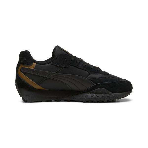 PUMA Blktop Rider Men's Sneakers in Black/Wild Willow Product Image