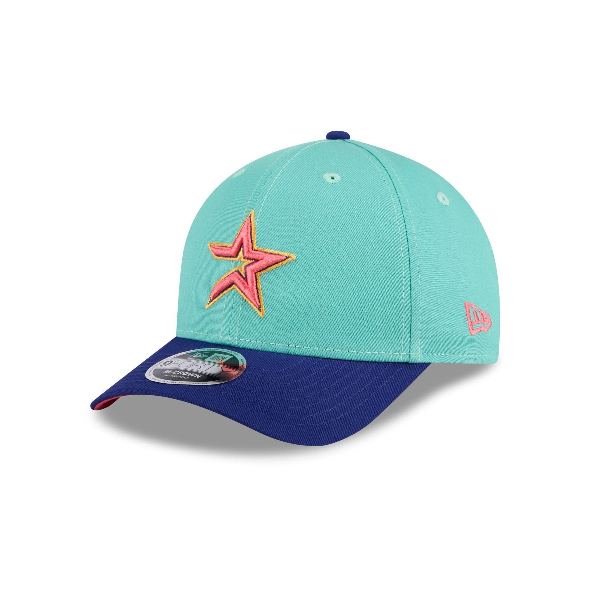 Houston Astros Clear Mint 9FORTY M-Crown Adjustable Hat Male Product Image