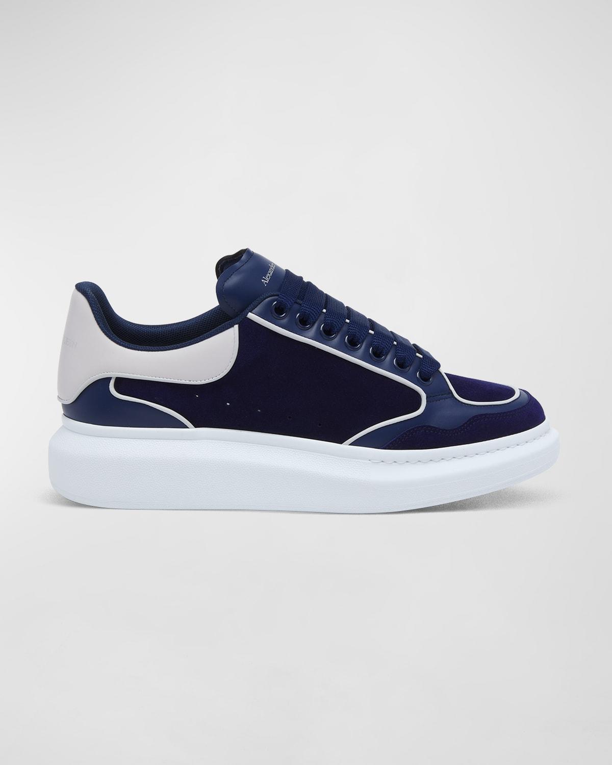 Mens Oversized Retro Suede Low-Top Sneakers Product Image