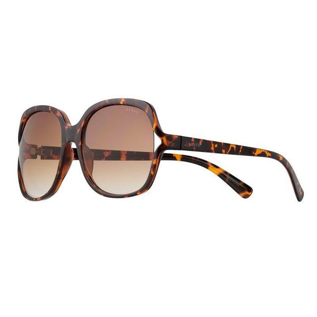 Womens Levis 5mm Oversized Square Sunglasses, Multicolor Product Image