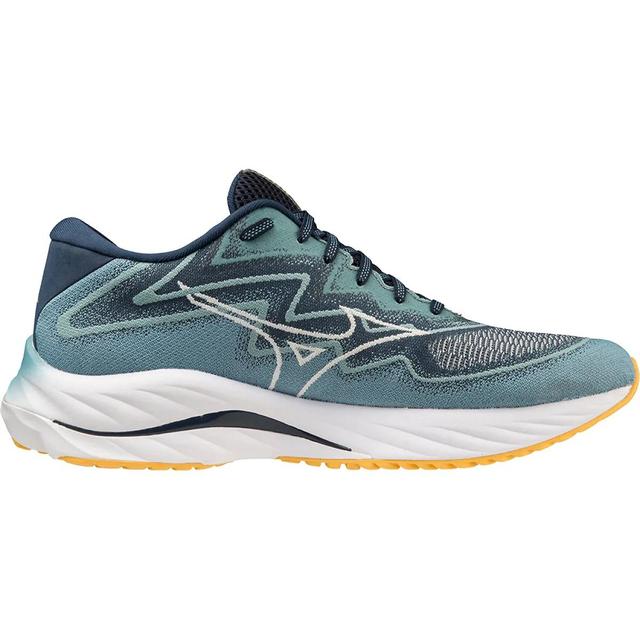 Mizuno Wave Rider 27 SSW (Adriatic /Snow White) Men's Shoes Product Image