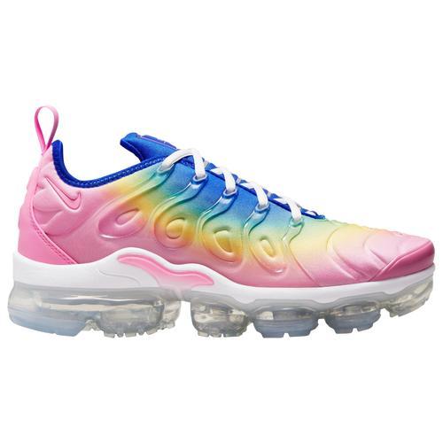 Nike Womens Nike Air Vapormax Plus - Womens Shoes Spring Green/Pink Spell/Citron Product Image